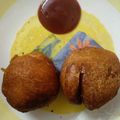 Rahul saxena's cooksnap of when they made Bread roll.