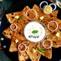 Payal Sachanandani का कुकस्नैप जब उन्होंने पत्ता गोभी का पराठा (Patta gobhi ka paratha recipe in Hindi) बनाया था।