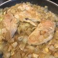 El cooksnap de Salome Palenzuela cuando hizo Solomillos de pollo en salsa de cebolla.
