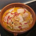 El cooksnap de Manolo Espinosa cuando hizo Merluza a la riojana.