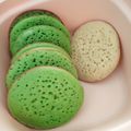 Cooksnap dari Nadia Alessia untuk resep Surabi pandan kinca