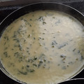 El cooksnap de Charo Rosado cuando hizo Acelgas a la bechamel.