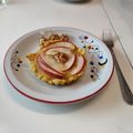 El cooksnap de Maia Rolando cuando hizo Tarta de manzana con rosas de manzana.
