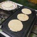 El cooksnap de Yorka Beltran Ahumada cuando hizo Arepas Venezolanas.