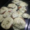 El cooksnap de Perla 🇦🇷 cuando hizo Pizzetas de Berenjenas.