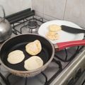 El cooksnap de Uriel Arroyo cuando hizo Hotcakes súper altos y esponjosos para la Merienda.