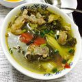 Cooksnap của Nguyễn Linh Chi khi họ làm theo món Dưa cải nấu gân bò