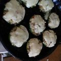 El cooksnap de Romina G cuando hizo Zapallitos rellenos de carne y arroz.