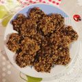 Anna Szilágyi Cooksnap-ja, amikor elkészítette a(z) Csokis-banános zabpelyhes keksz receptet.