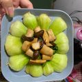 Cooksnap của Trần Phương Linh khi họ làm theo món Tôm xào nấm đùi gà,cải thìa