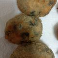El cooksnap de Virginia. cuando hizo Croquetones de espinacas sin lactosa.