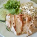 El cooksnap de Aymara cuando hizo Espagueti con mantequilla al cilantro.