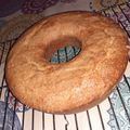 El cooksnap de Diana Olmedo cuando hizo Budín de yogur de frutilla.