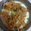 無舒 的 豆腐肉末蒸蛋 cooksnap
