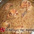 Cooksnap από Pinakidou Maria στη συνταγή Λάχανο τουρσί με κοτόπουλο στο φούρνο