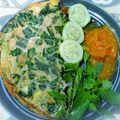 Cooksnap dari nika zulianingsih untuk resep Omelet Bayam