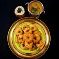 Shital Jataniya's cooksnap of when they made Medu Vada Chutney Sambar - Urad dal Vada - Uddin Vade.