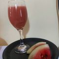 ÝTumpa Bose's cooksnap of when they made তরমুজের জুস (tarmujer juice recipe in Bengali).