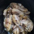 El cooksnap de Toni JC cuando hizo Muslos de pollo al ajo en olla lenta.