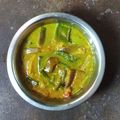 Rashi dey's cooksnap of when they made শিম বেগুন ঘন্ট (shim begun ghonto recipe in Bengali).