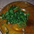 Cooksnap dari Vincentia R.Indah H untuk resep Bayam rebus minyak wijen