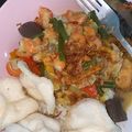 Cooksnap dari rindi antika untuk resep Sayur lodeh labu siam kombi udang,telur puyuh,kulit sapi (cecek)