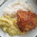 El cooksnap de Silvia GB cuando hizo Pollo a la olla con puré.
