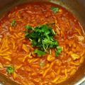 Sonal Karia's cooksnap of when they made કાજુ ગાંઠિયા નું શાક (Kaju Gathiya Shak recipe in Gujarati).