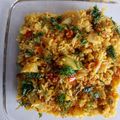 Adarsh Kaur's cooksnap of when they made Simple vegetable pulao |pressure cooker pulao.