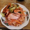 El cooksnap de Maria Eugenia Llanos De De Vicente cuando hizo Pollo al horno con vegetales.