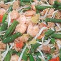 Cooksnap dari RiwAna ManuRung untuk resep Tumis Udang Tempe Kacang Panjang Rasa Pedas Manis