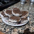 El cooksnap de claudia rosa ferrilli cuando hizo Alfajores de algarroba con dulce de leche light.
