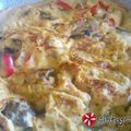 Cooksnap από elenixania στη συνταγή Ομελέτα με μανιτάρια και γαλόπουλα