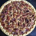 carrie's cooksnap of when they made Dear Abby's famous pecan pie.