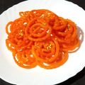 Sanuber Ashrafi's cooksnap of when they made Instant jalebi.