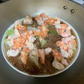 烏鴨鴨 的 蒜蓉蒸蝦粉絲煲 cooksnap