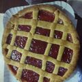 El cooksnap de Jesi Galván cuando hizo Pasta frola.
