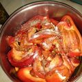 El cooksnap de Damaris Vasquez cuando hizo MORRONES EN ESCABECHE FACIL.