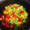 El cooksnap de ₵♡Ϛ❘Ν₳ νΕ₲α₪Ⓐ✍. Salvador. cuando hizo Calabacitas primavera para tostadas o acompañamiento/ guarnición.