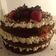 El cooksnap de Evangelina cuando hizo Torta Selva Negra con frutillas.