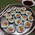 Cooksnap dari Erikafana untuk resep Kimbab/ Gimbab 🍣