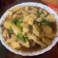 Singing Hsu 的 三杯豆干杏鮑菇 （五辛素） cooksnap