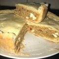 El cooksnap de Patricia Soledad Velazquez cuando hizo Torta gallega con albahaca.