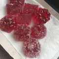 El cooksnap de Leonela Arce cuando hizo Gomitas caseras de gelatina.