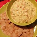 El cooksnap de YOLANDA cuando hizo Nachos caseros con salsa cremosa de mango.