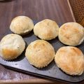 El cooksnap de Lucía Llanes cuando hizo Pan de mandioca (mi versión de la receta de @ApolloRowling1996).