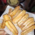 El cooksnap de Mirian Antúnez cuando hizo Churros de panadería.