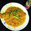 Bisakha Dey's cooksnap of when they made পমফ্রেট মাছের ঝাল (pomfret mach jhal recipe in bengali).