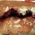 Angel's cooksnap of when they made berrylicious pancakes.
