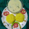 Saroj Shah's cooksnap of when they made ખીચડી કઢી (Khichdi Kadhi Recipe In Gujarati).